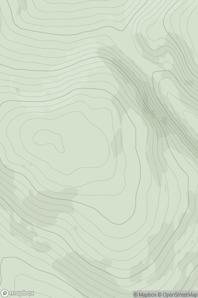 Thumbnail image for Meall Tarsuinn [Loch Tay to Perth] showing contour plot for surrounding peak